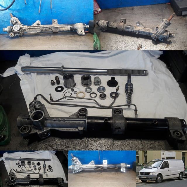 Ремонт рулевой рейки Mercedes-Benz W638